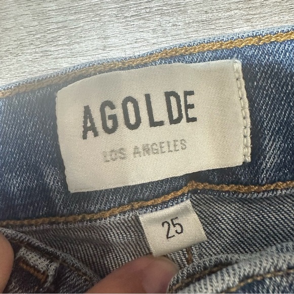 Agolde Revolve Sophie Ankle Skinny Jean in Pentacle size 25 - Picture 5 of 10